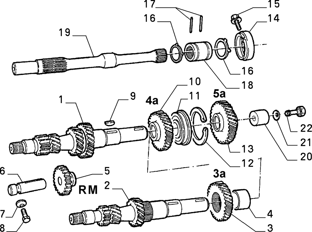 TRANSMISSION GEARS 1