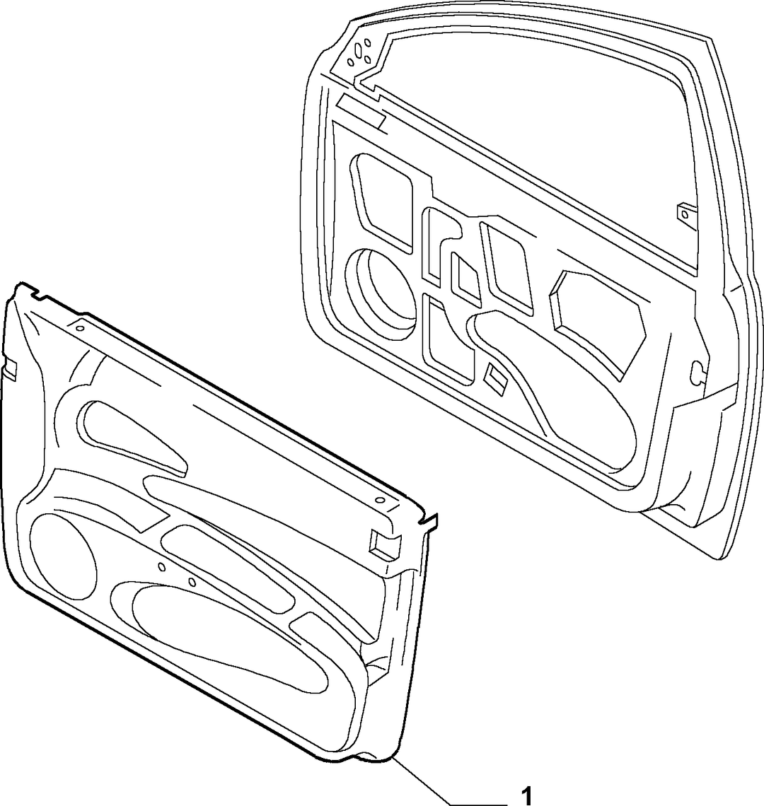 INTERIOR PANELS FOR FRONT SIDE DOORS 2