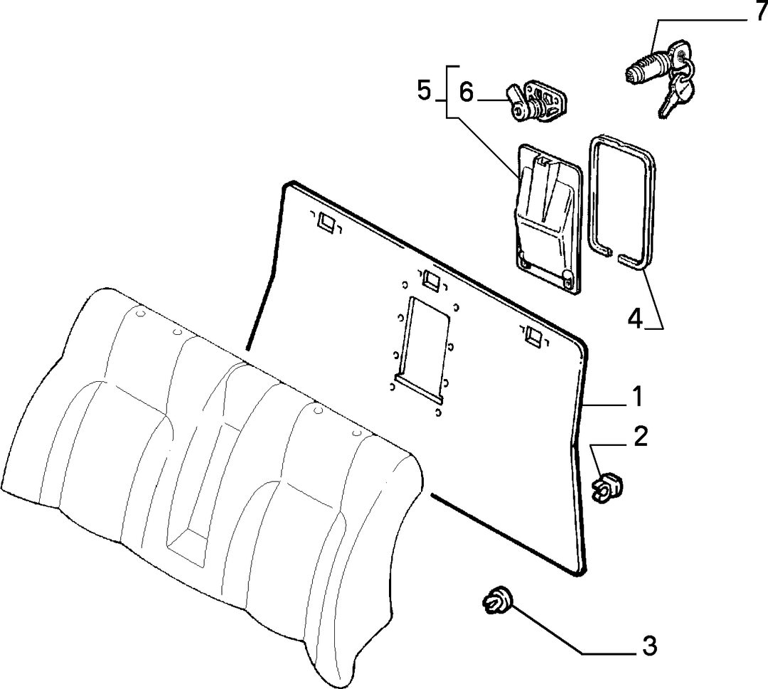 REAR SEAT  2