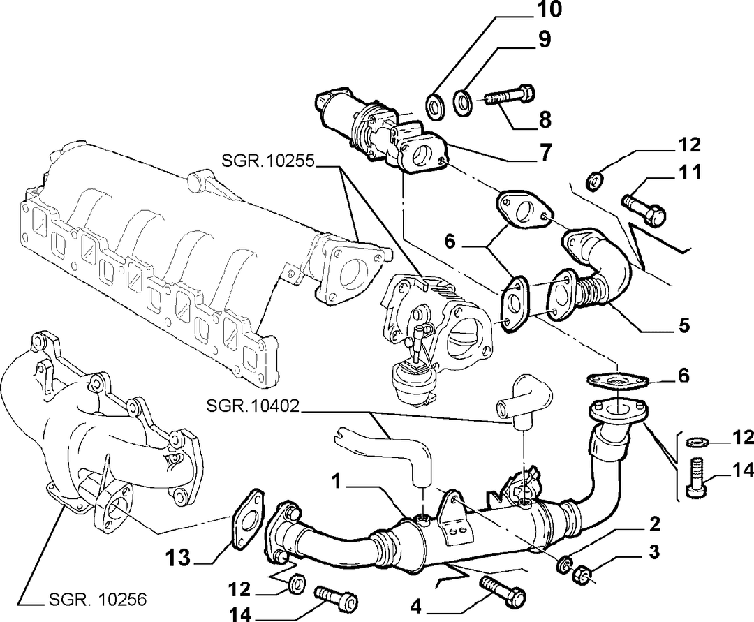EXHAUST GAS CONTROL DEVICE 2