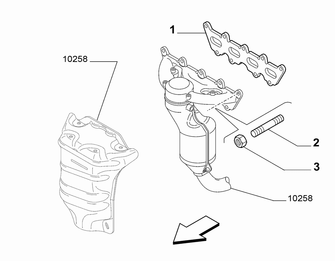 EXHAUST MANIFOLD 2