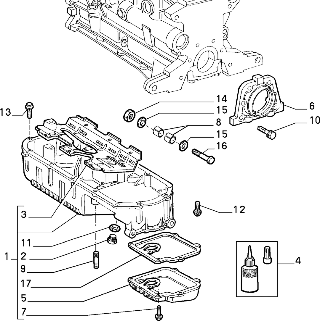 BLOCK SUMP AND COVERS 1
