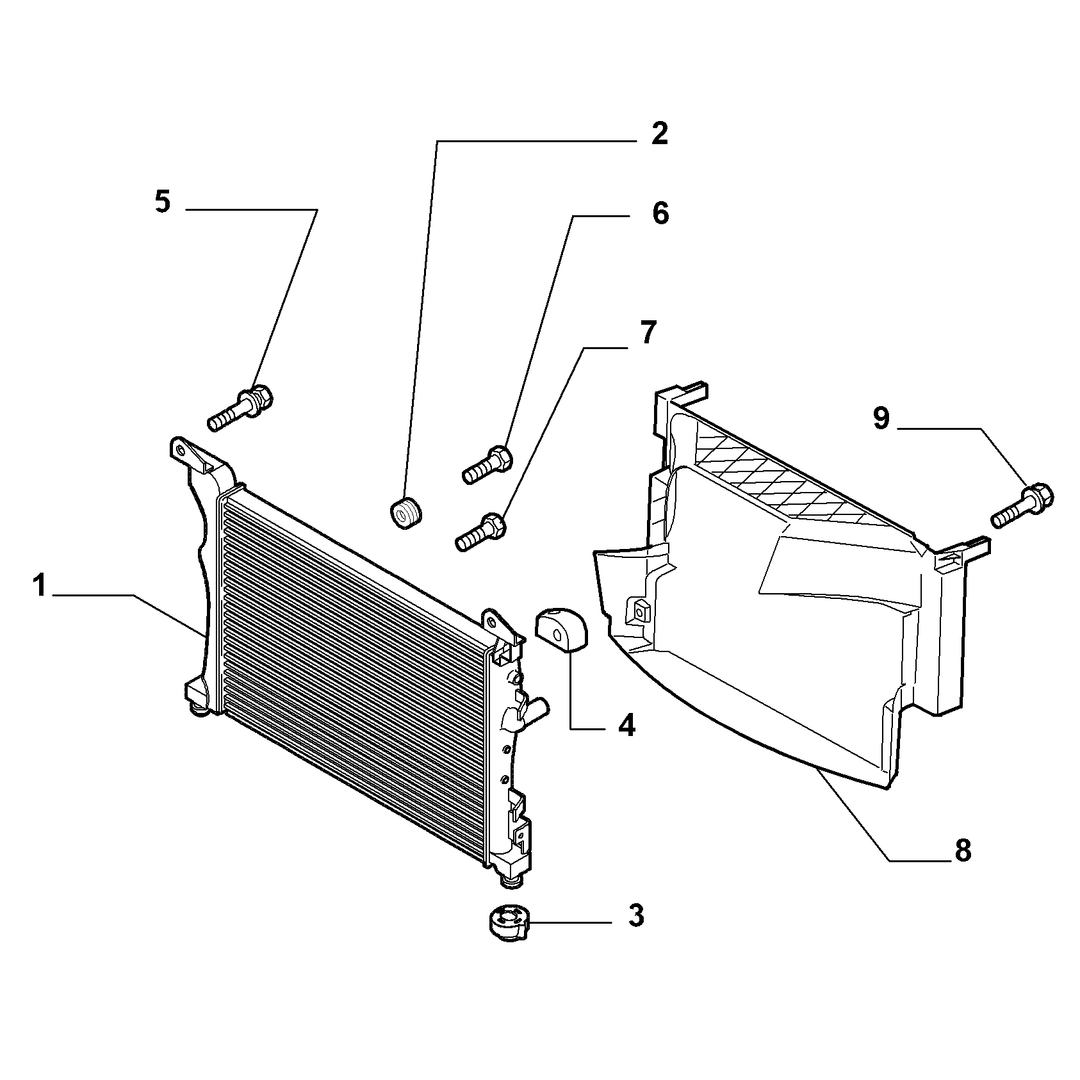 RADIATOR AND PIPING 5