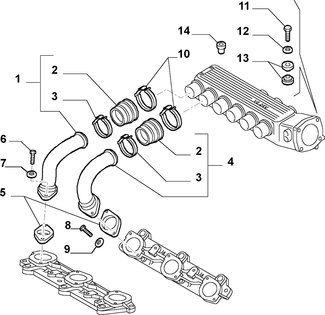 INTAKE MANIFOLD 10