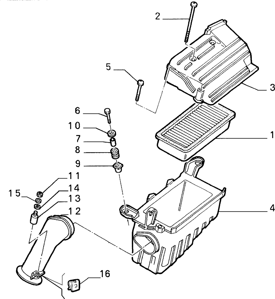 AIR FILTER AND PIPING 6
