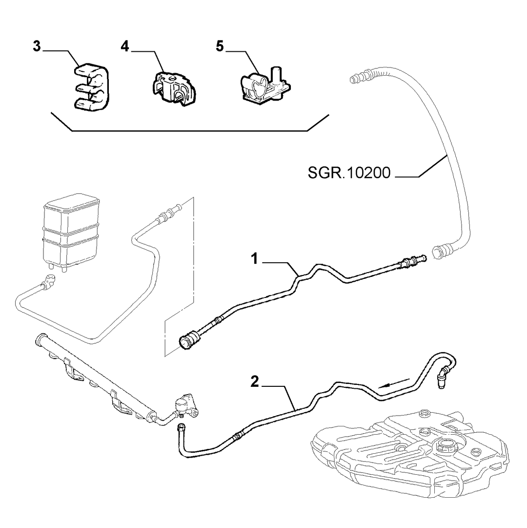 FUEL TANK PIPING 5