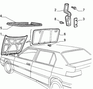 ENGINE COMPARTMENT LID