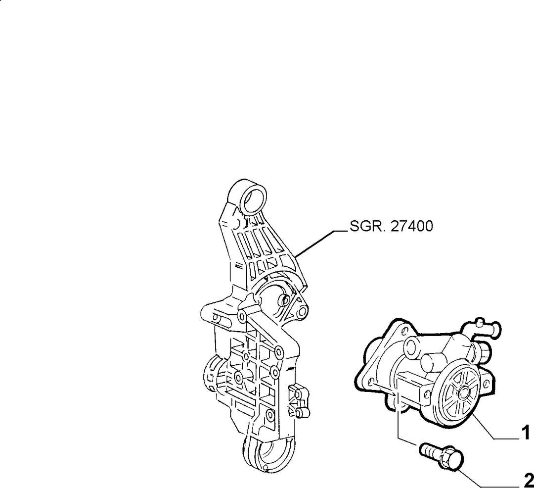 POWER STEERING PUMP 1