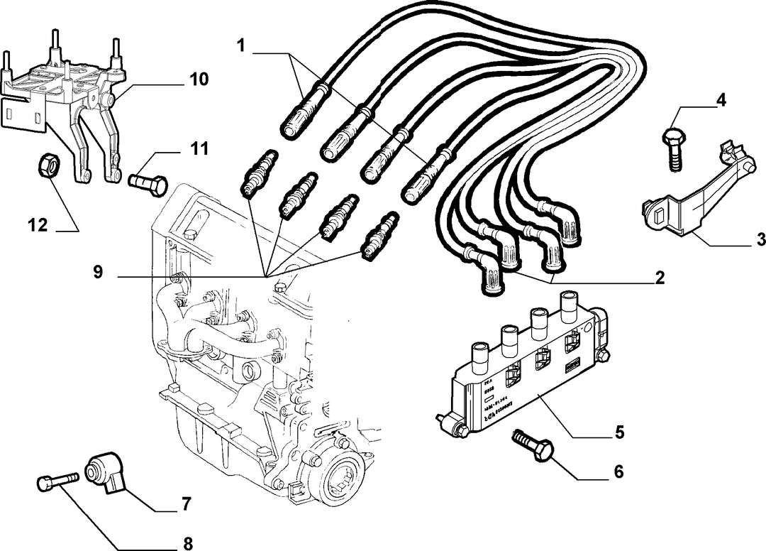 SPARK PLUGS AND IGNITION CABLES 1