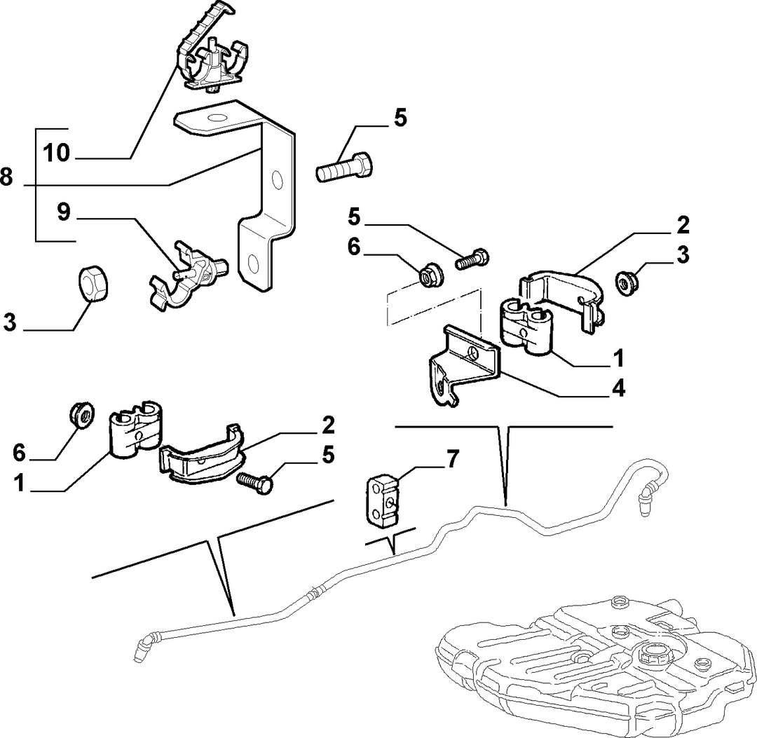 FUEL TANK PIPING 21