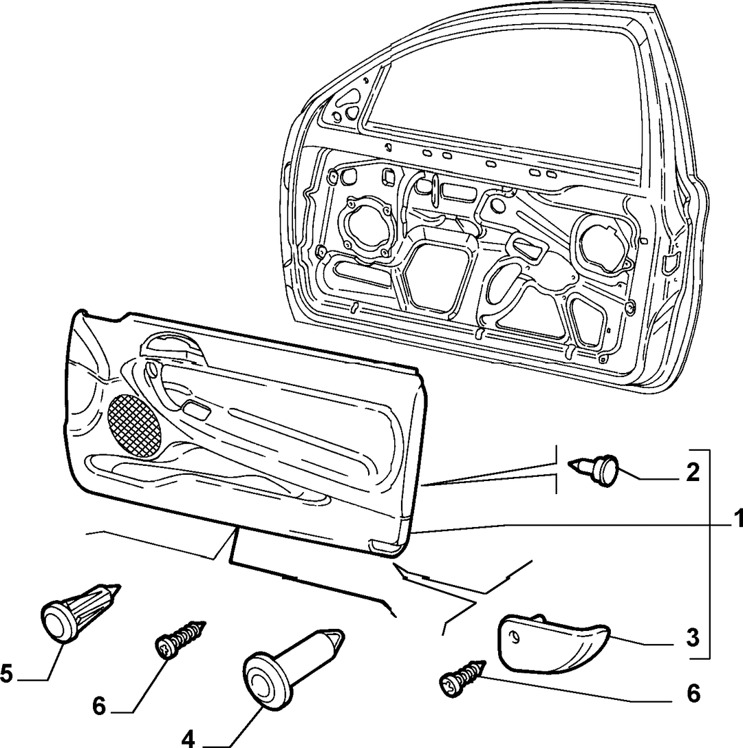 INTERIOR PANELS FOR FRONT SIDE DOORS 5