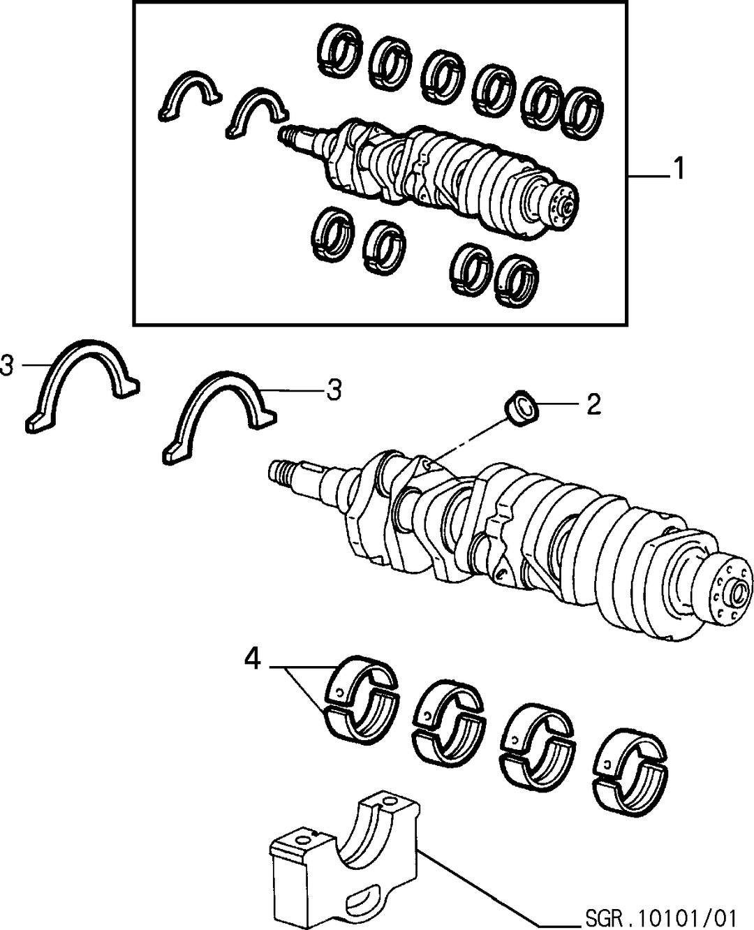 CRANKSHAFT AND FLYWHEEL 3