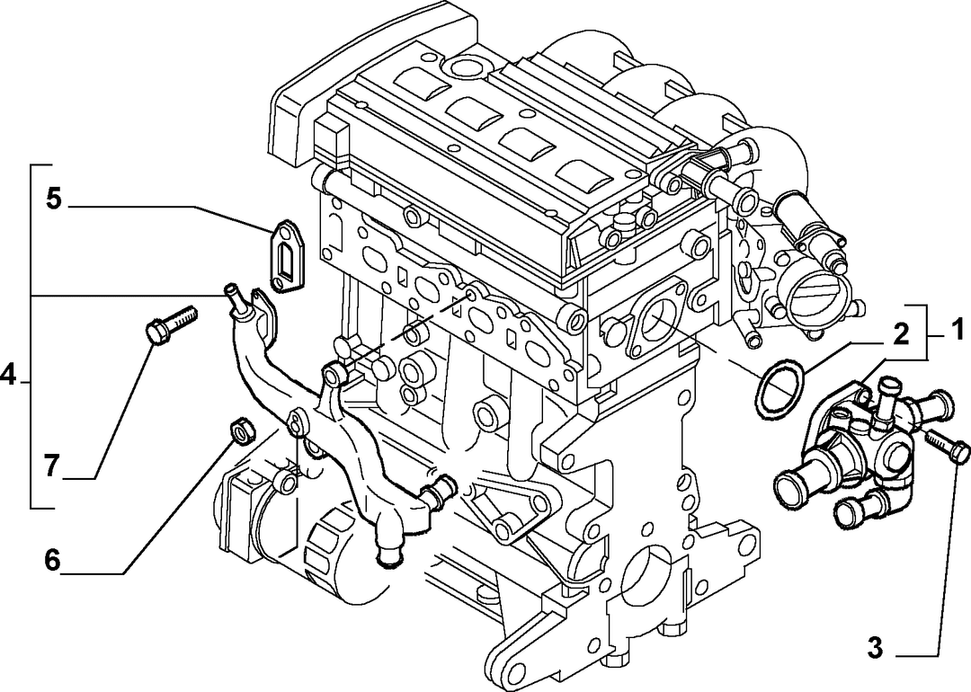 WATER PUMP AND LINES 5