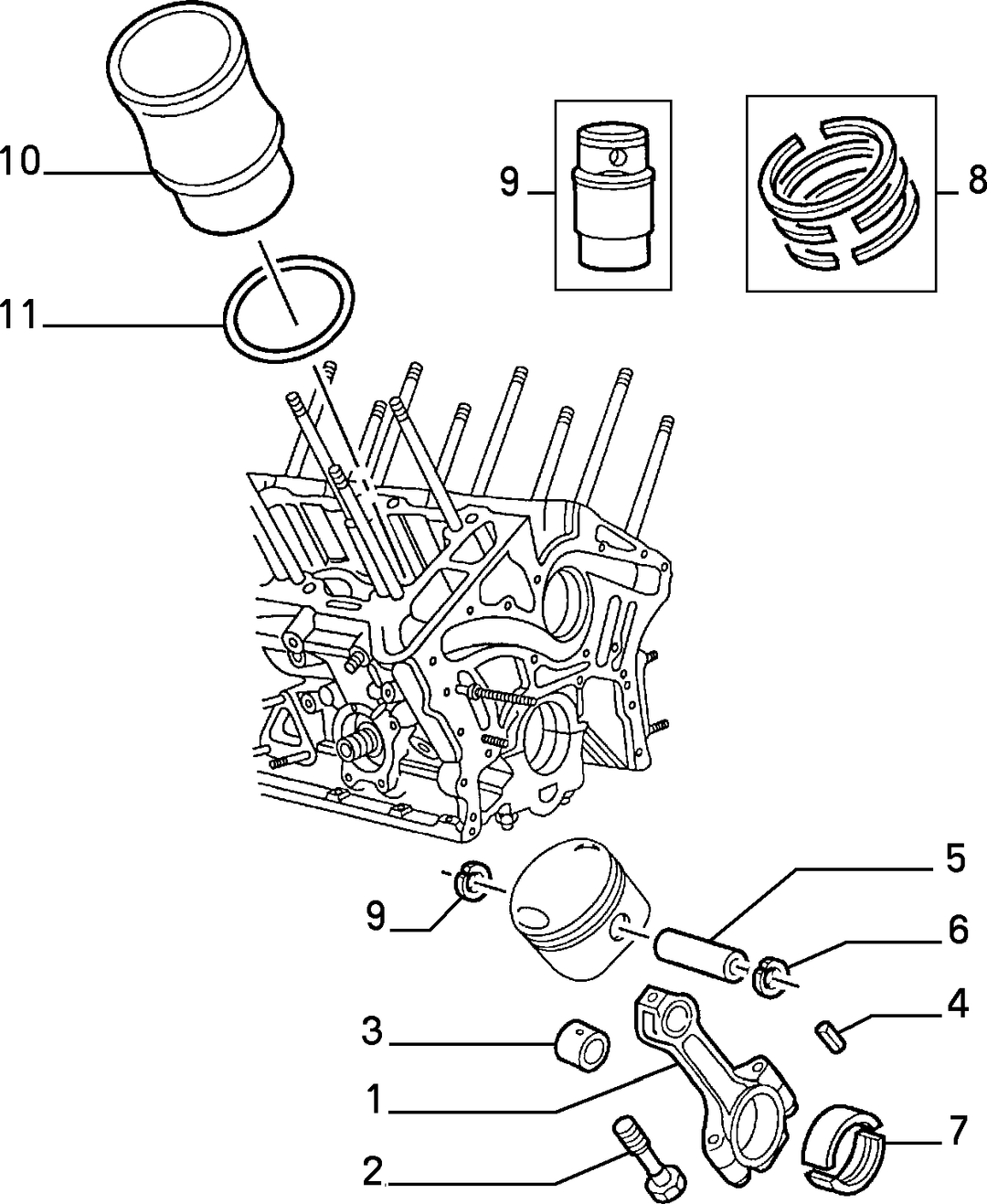 CONNECTING RODS AND PISTONS 4