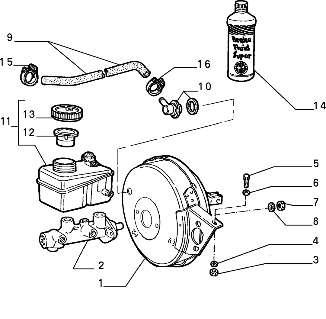 BRAKE HYDRAULIC SYSTEM  1