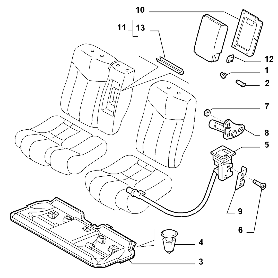 REAR SEAT  4