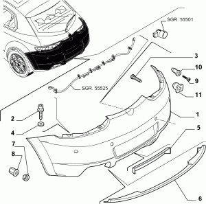 REAR BUMPER 
