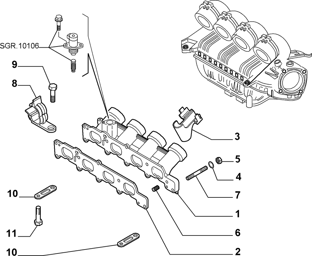 INTAKE MANIFOLD 5