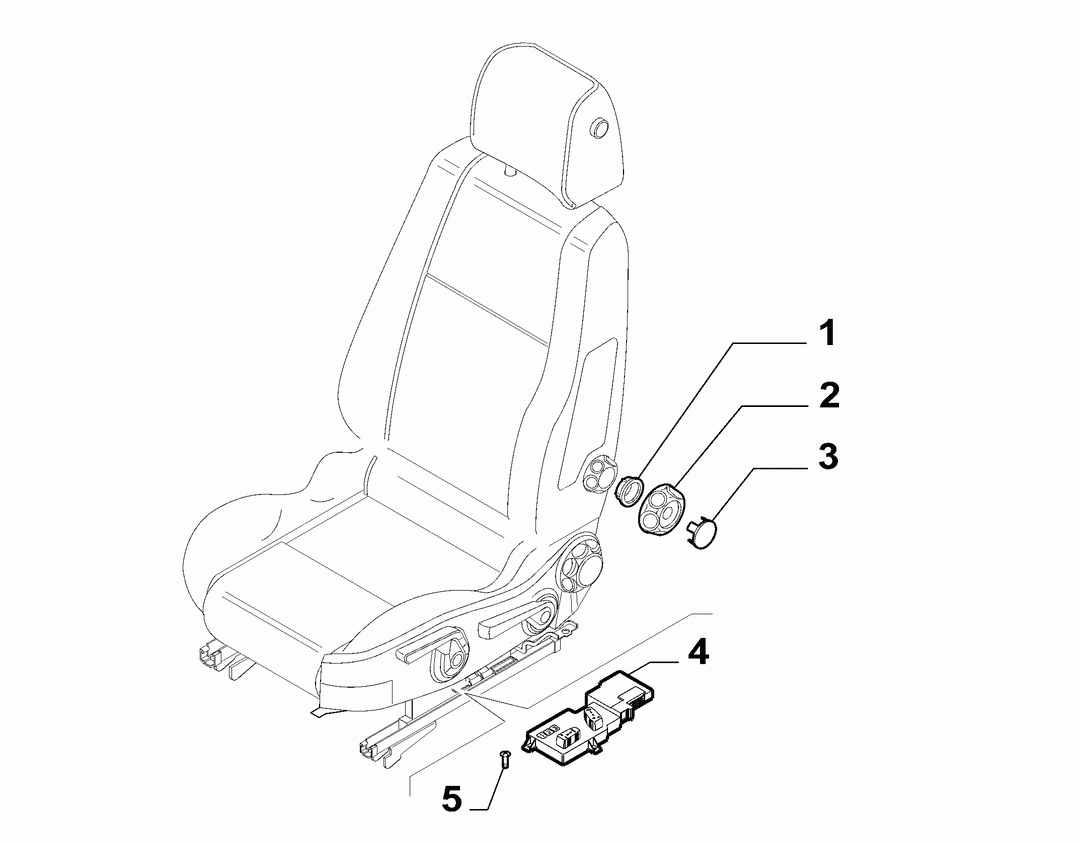 FRONT SEAT ADJUSTMENT DEVICES 2