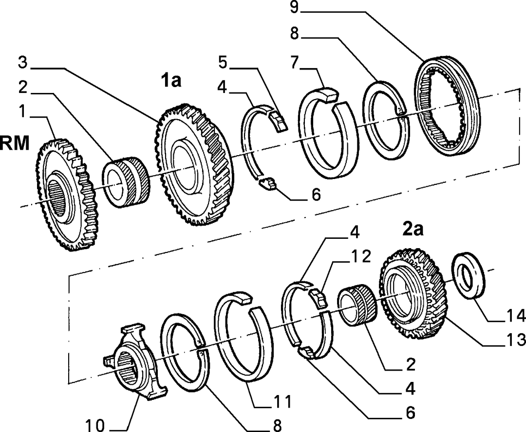 TRANSMISSION GEARS 10