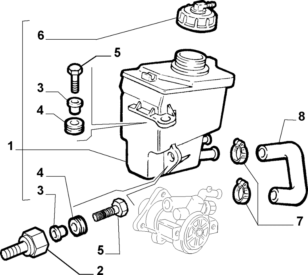 POWER STEERING PUMP 2