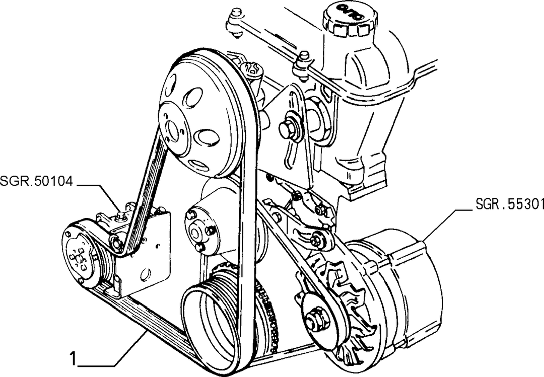 VARIOUS CONTROLS (BELTS AND PULLEYS) 3