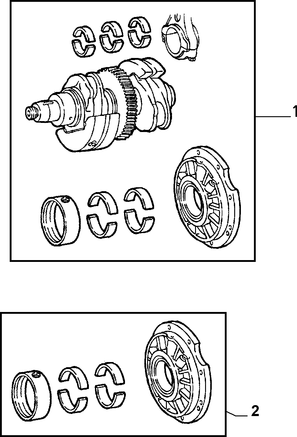 CRANKSHAFT AND FLYWHEEL 7