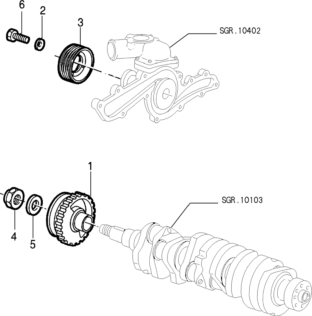 VARIOUS CONTROLS (BELTS AND PULLEYS) 1