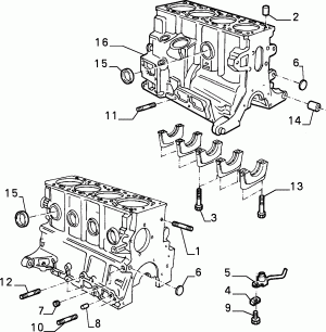 BLOCK AND CYLINDER HEAD