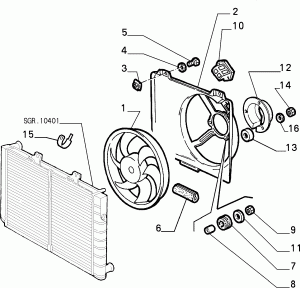 FAN AND FAN DRIVE