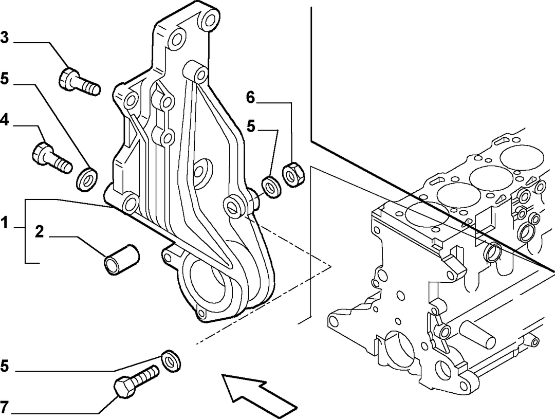 DRIVESHAFT MOUNTING 3