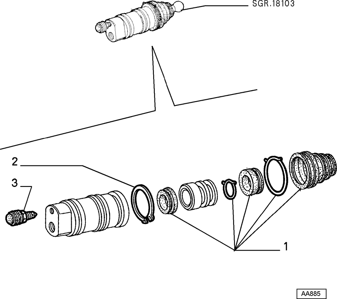 CLUTCH CYLINDER 1