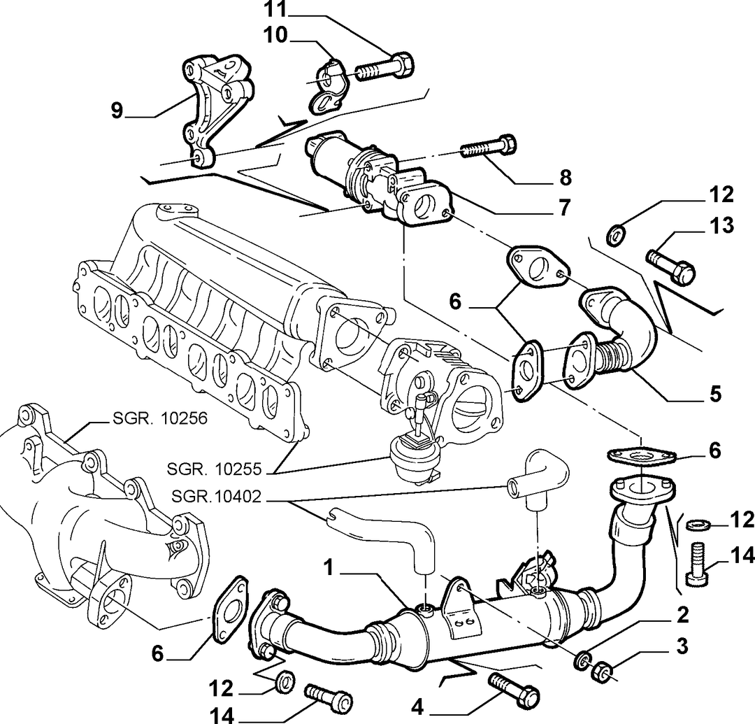 EXHAUST GAS CONTROL DEVICE 3