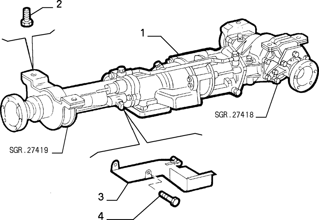 REAR DIFFERENTIAL AND VISCOMATIC