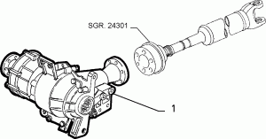 FRONT AXLE AND AXLE SHAFTS