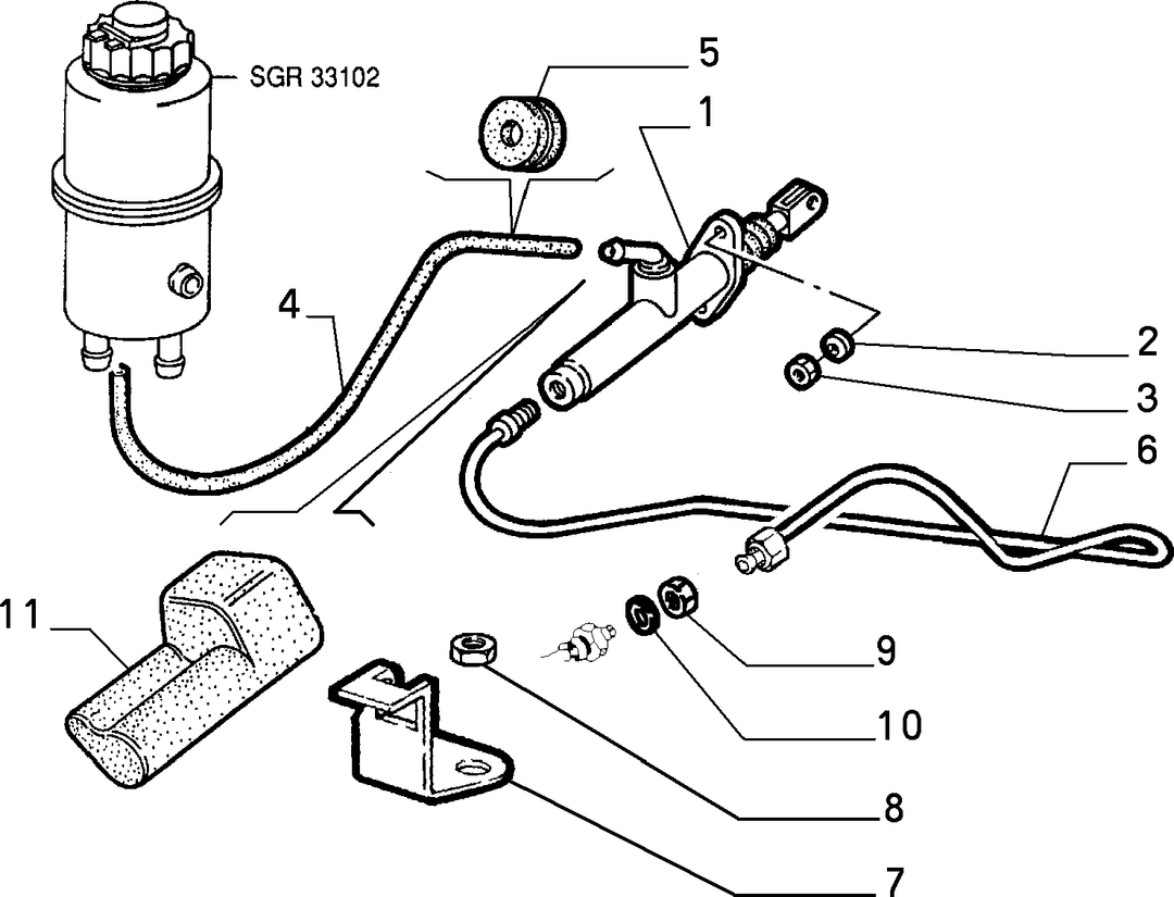 CLUTCH RELEASE HYDRAULIC CONTROL  1