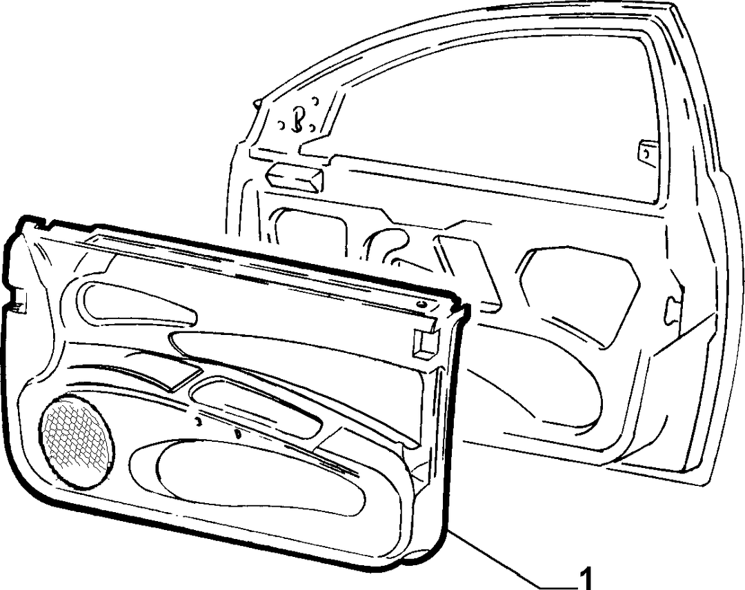 INTERIOR PANELS FOR FRONT SIDE DOORS 3