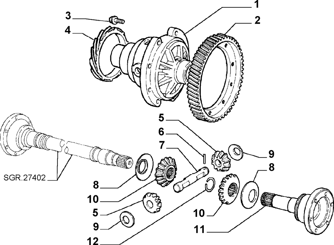 DIFFERENTIAL GEARS 8