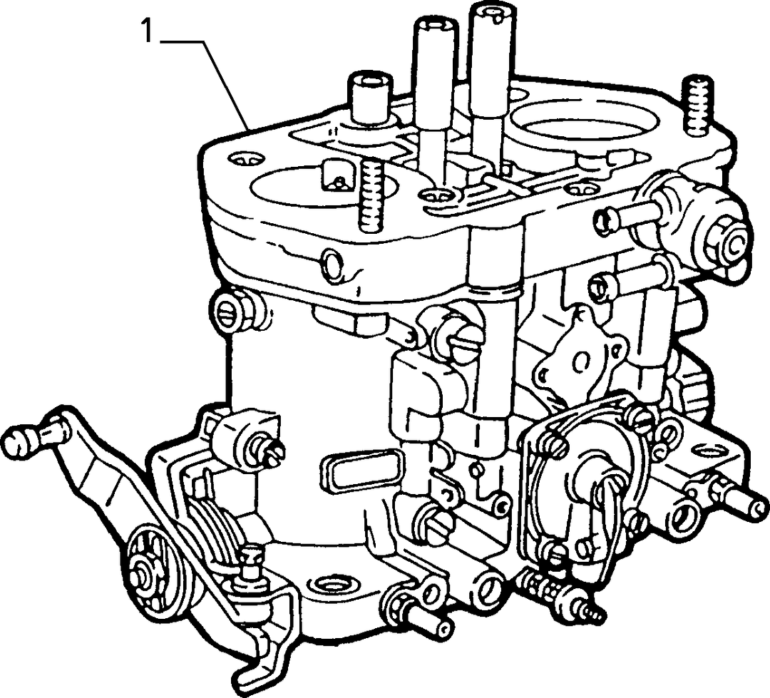 CARBURATOR AND AIR CLEANER 1