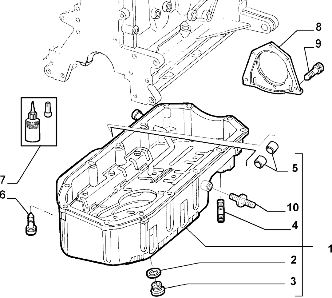 BLOCK SUMP AND COVERS 1