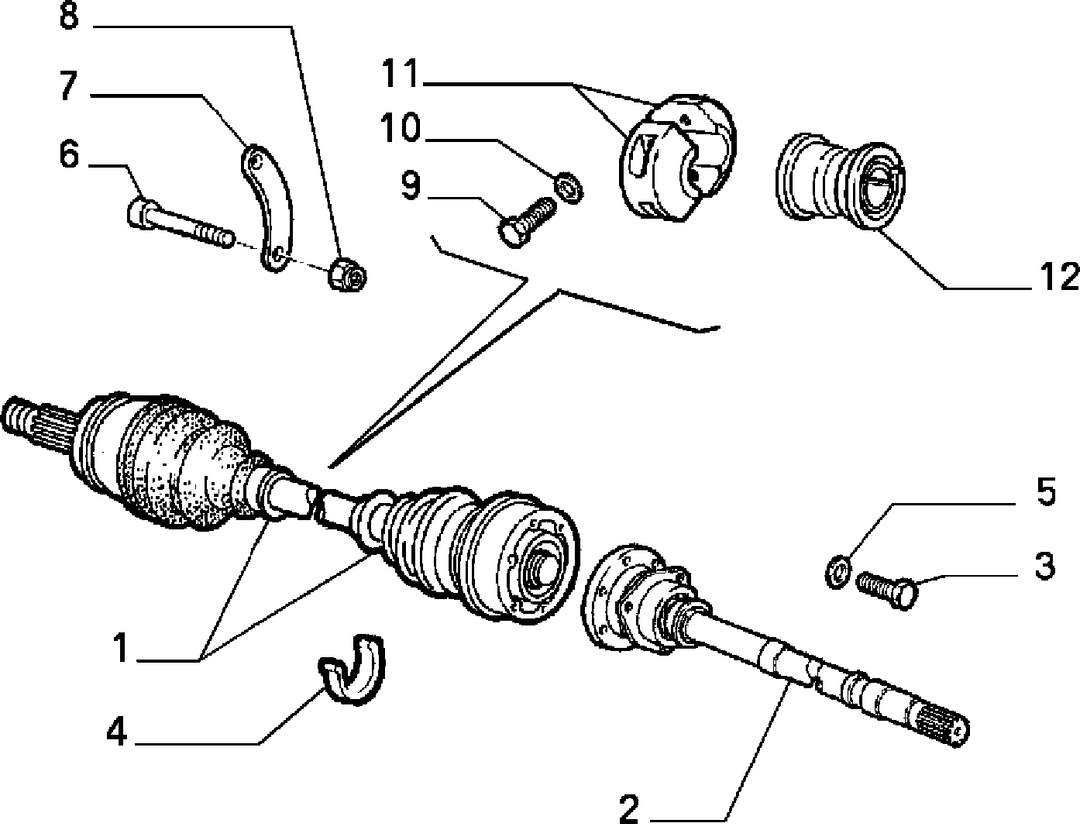 AXLE SHAFTS 12