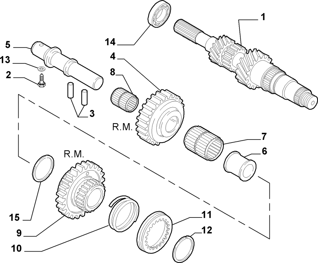 TRANSMISSION GEARS 1