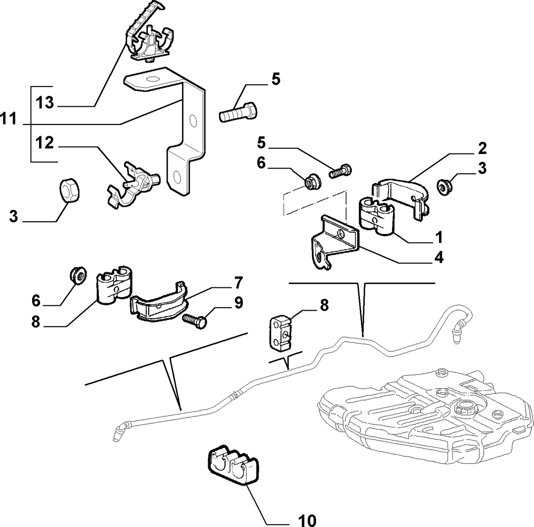 FUEL TANK PIPING 25