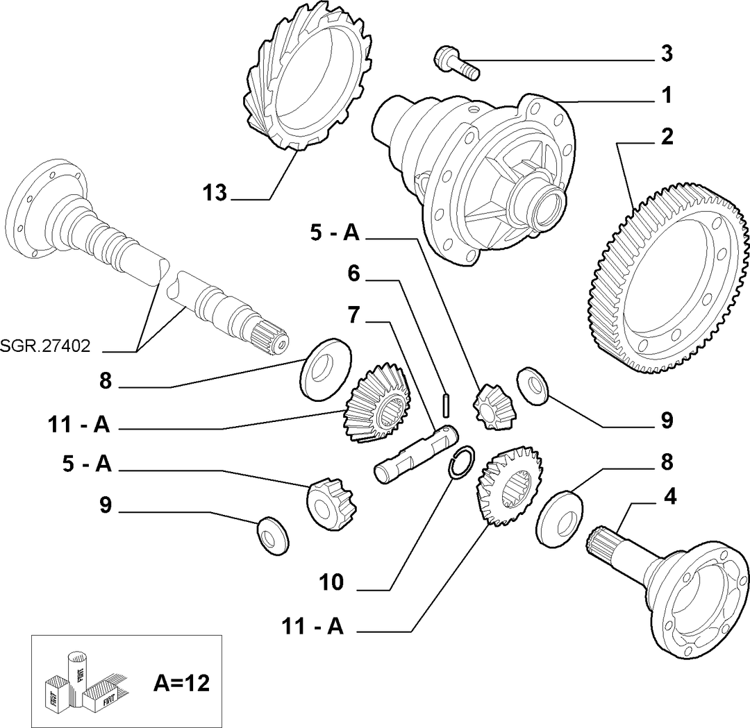 DIFFERENTIAL GEARS 2
