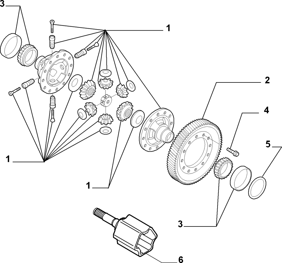 DIFFERENTIAL GEARS 13