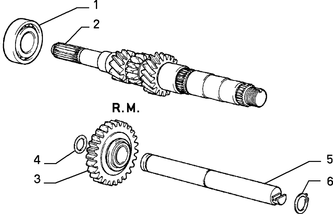 TRANSMISSION GEARS 12