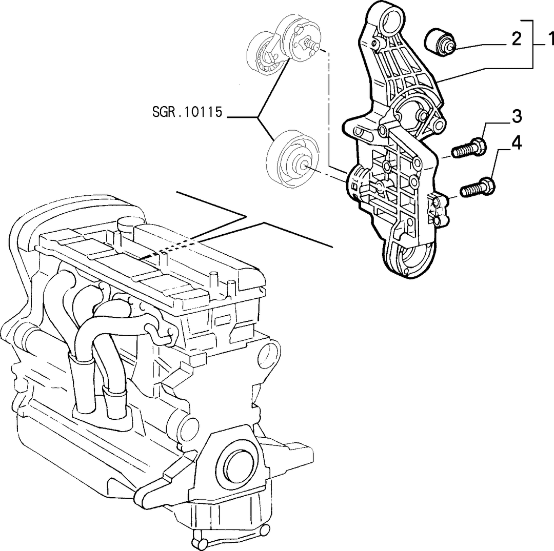 DRIVESHAFT MOUNTING