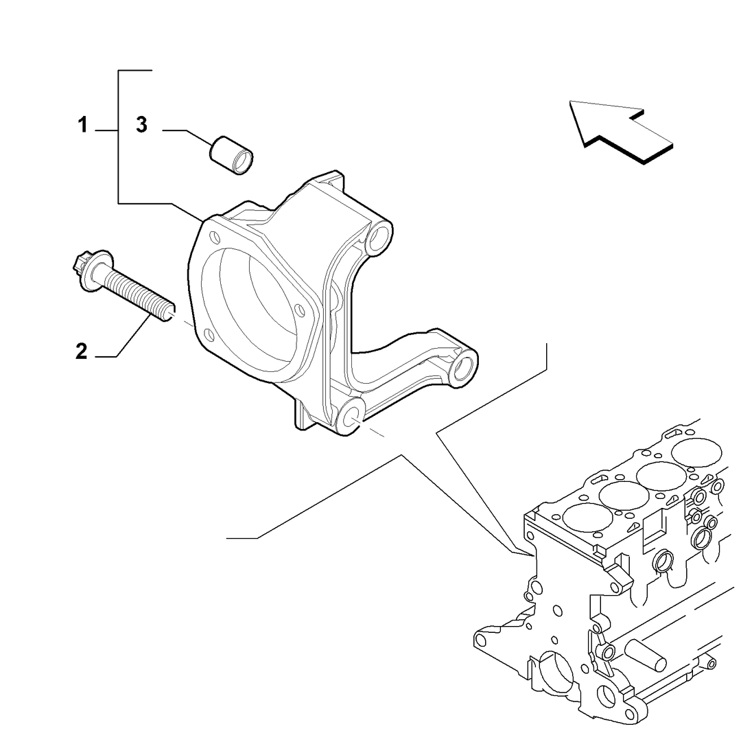 DRIVESHAFT MOUNTING 3