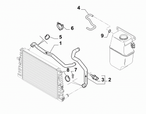 RADIATOR PIPING