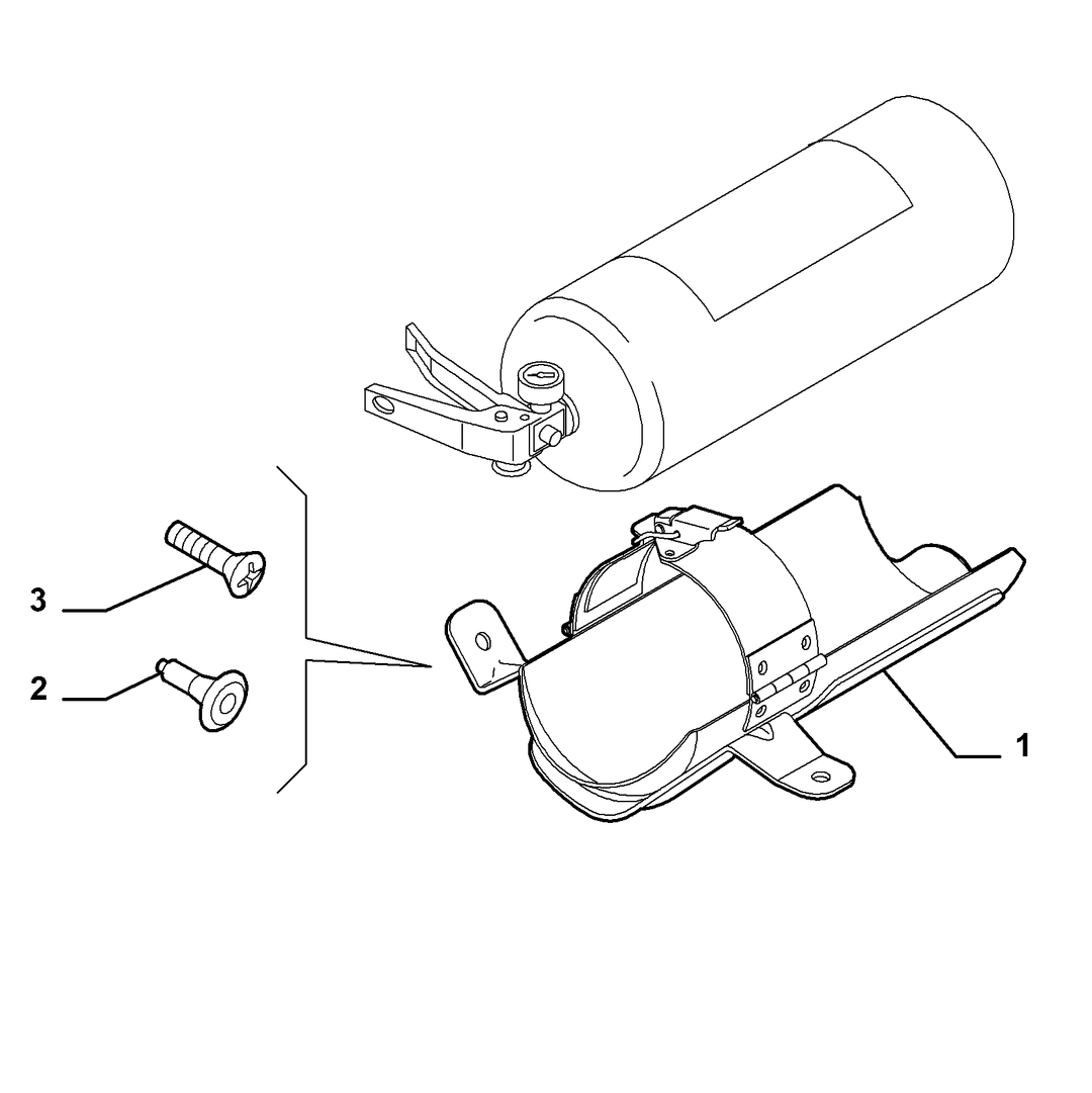 FIRE EXTINGUISHER SUPPORT